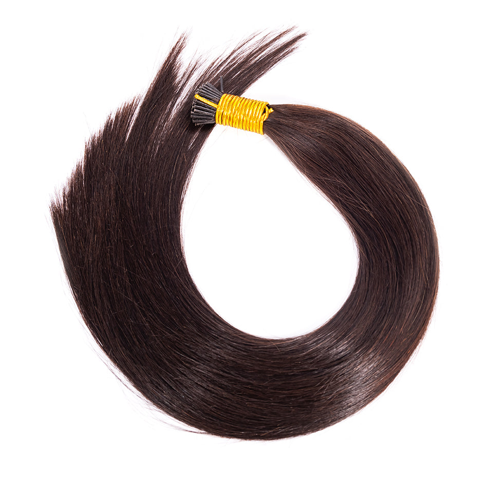 Color 2 I tips extensions full and thick unprocessed human virgin hair extensions