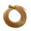 Brown color I tips extensions virgin human hair full cuticle aligned 100g/pack karida hair