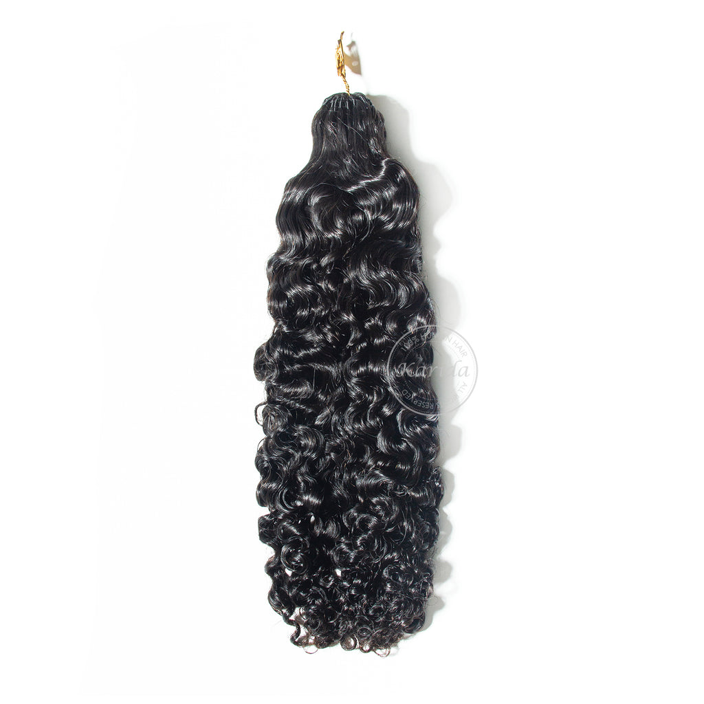 Burmesen curl crochet braids virgin human hair extensions natural color