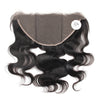 Virgin hair lace frontal body wave 13x6inch natural color 12-22 HD or transparent lace frontal