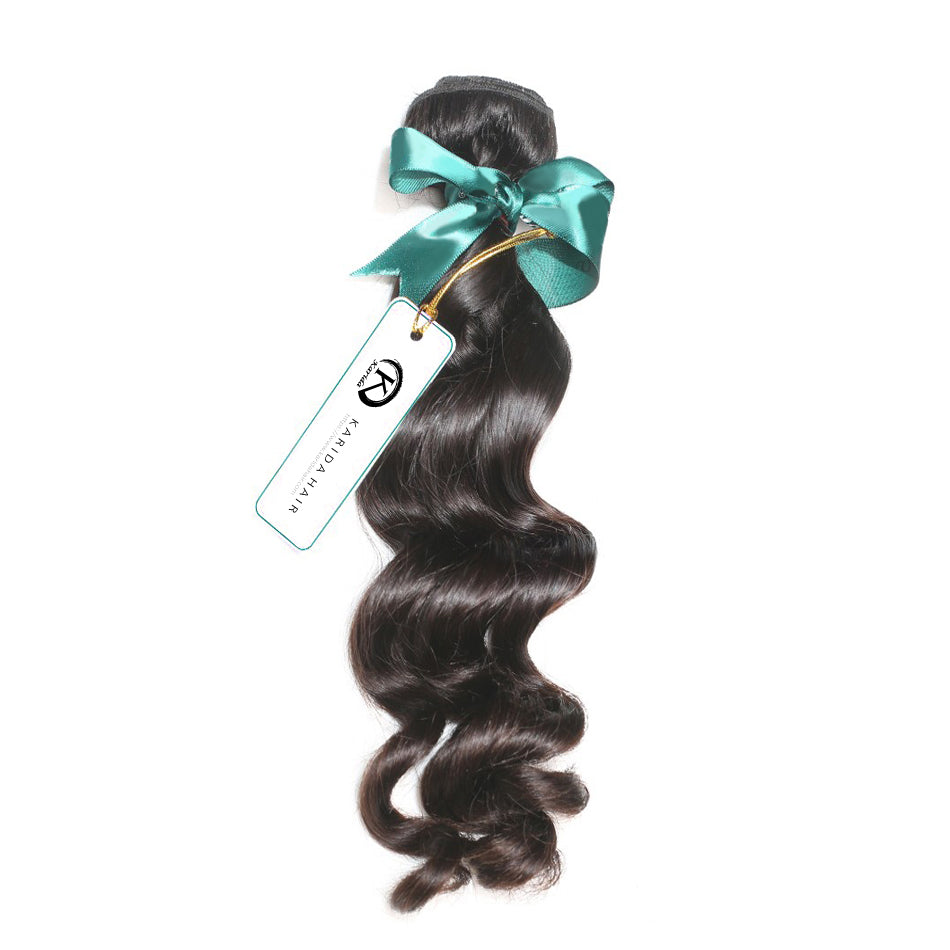 One donor hair premium bundles natural wave virgin hair bundles wholesale