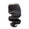 Body wave HD / Transparent lace closures 5x5inch virgin human hair closure with baby hair