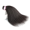 5Bundles kinky straight real malaysian hair virgin hair remy brazilian hair weft