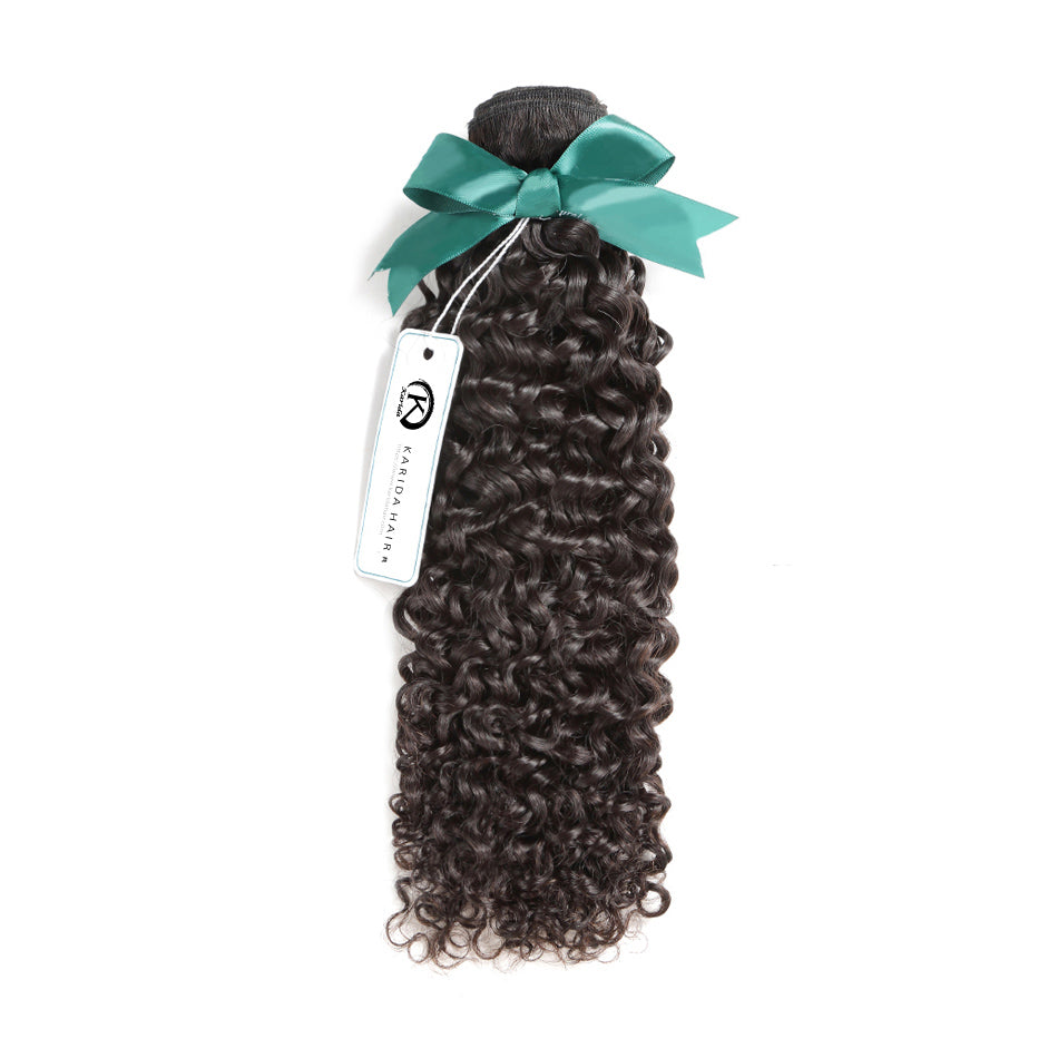 Premium one donor hair curly raw top grade Karida hair wholesale curly bundles