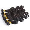 4Bundles full and thick unprocessed brazilian virgin hair body wave free shipping
