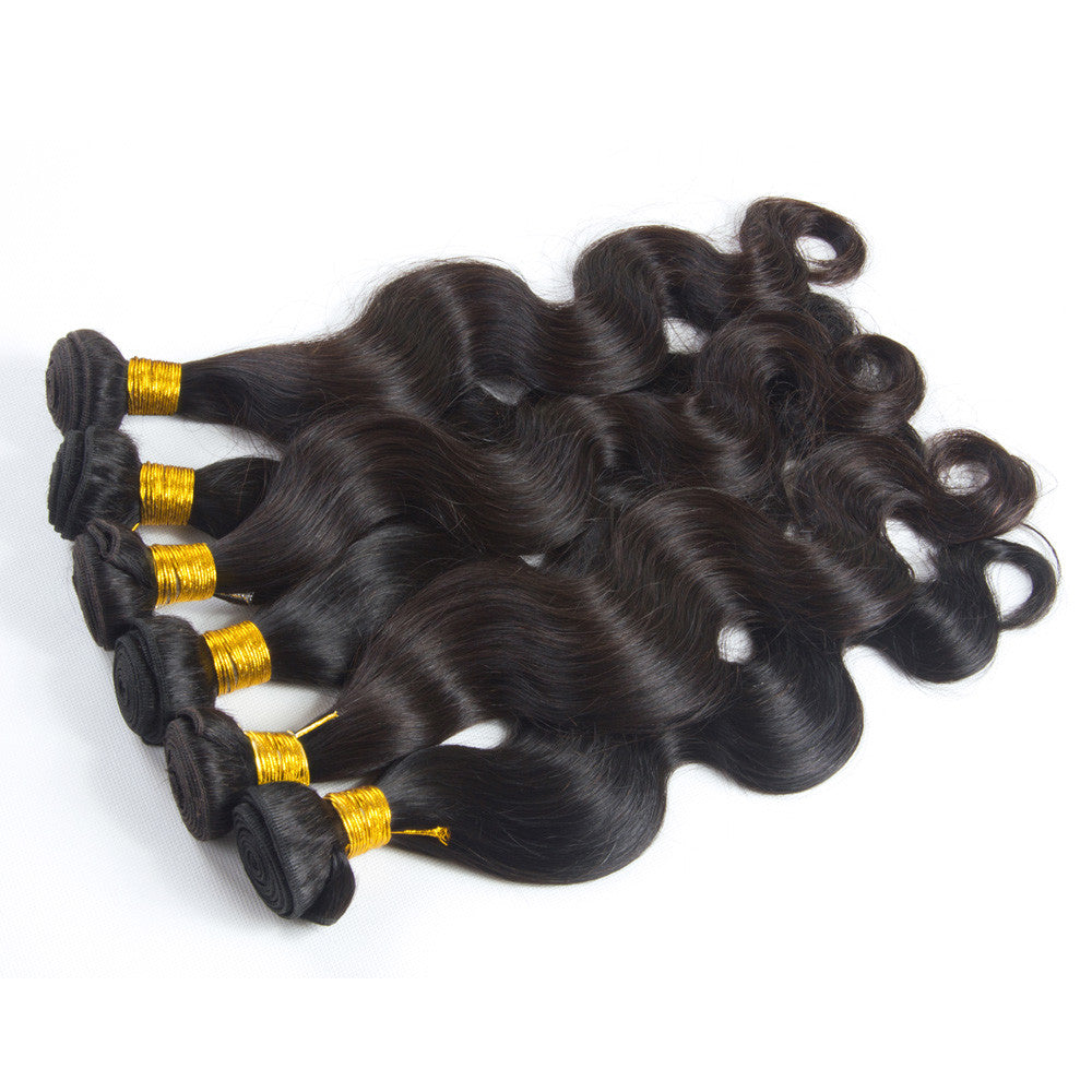 4Bundles full and thick unprocessed brazilian virgin hair body wave free shipping