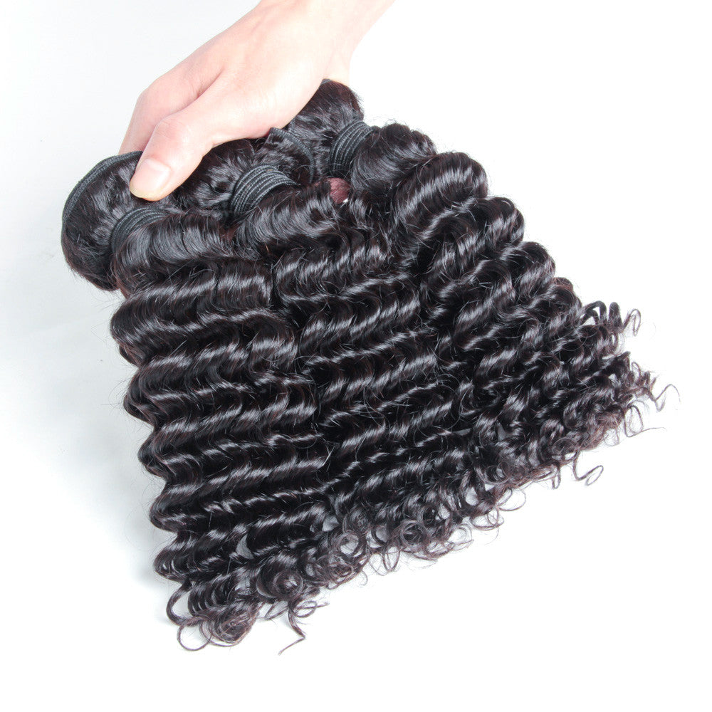 3Bundles wholesale virgin malaysian hair deep wave new arrival 100% virgin