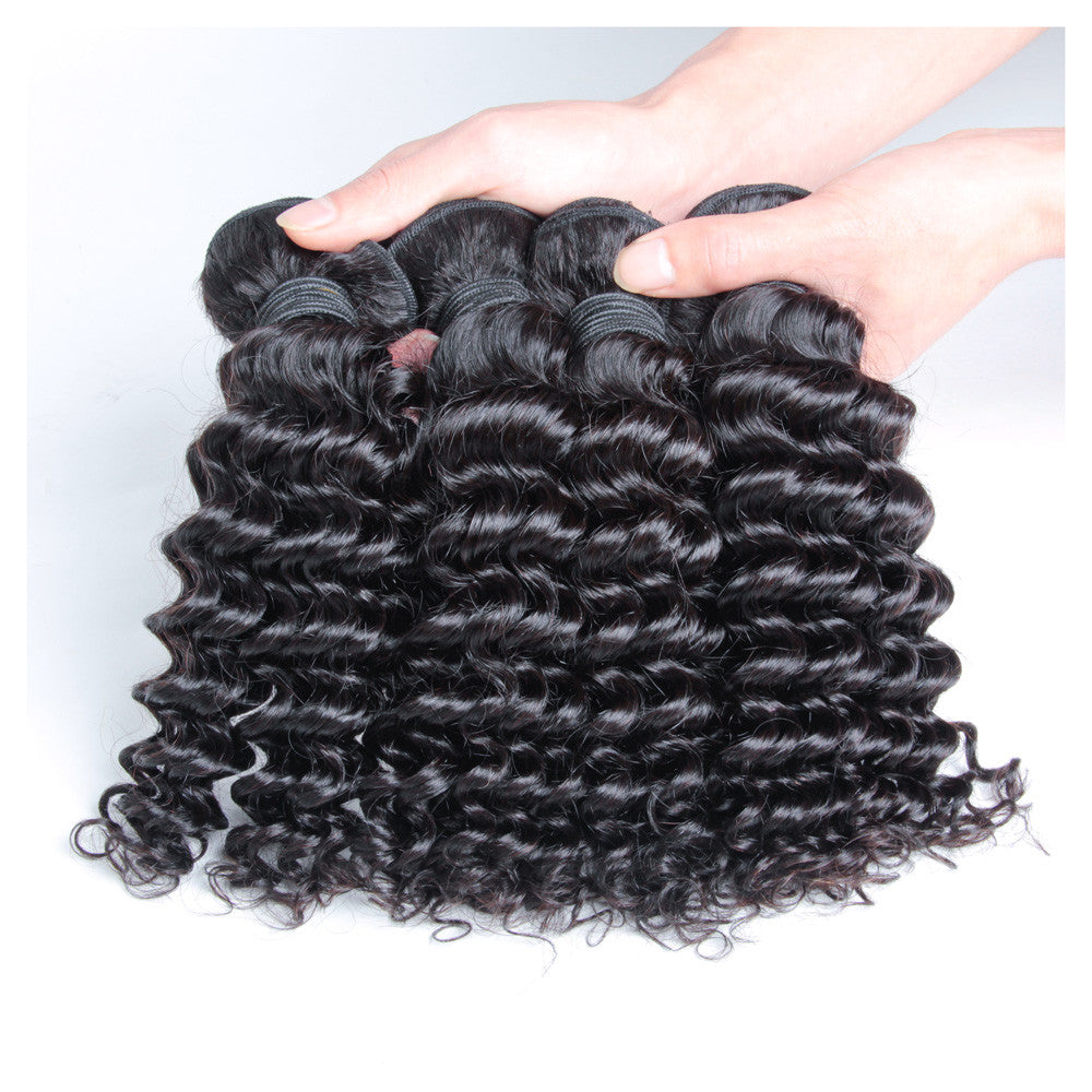4Bundles deep wave malaysian virgin hair new arrival wholesale hair weft