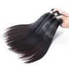4Bundles unprocessed virgin peruvian hair straight natural color high quality