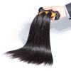 3 bundles unprocessed human virgin hair straight brazilian/peruvian/malaysian