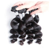 4Bundles loose wave unprocessed virgin peruvian human hair weave