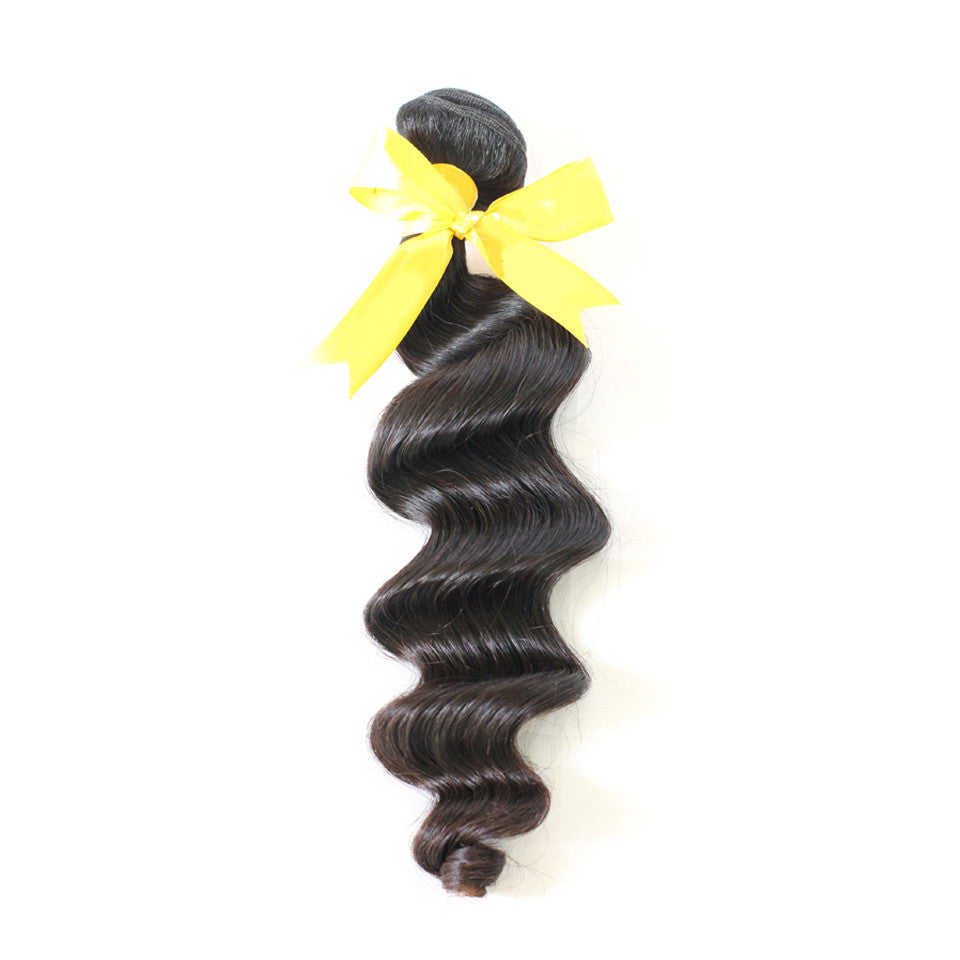 Wholesale Loose wave cheap virgin hair weave bundles brazilian human hair