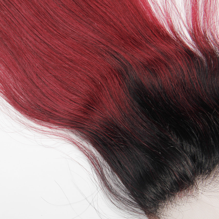 Burgundy ombre straight hair clearance