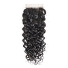 Water wave raw hair 5X5 HD and transparent lace closure bleachable top grade hair
